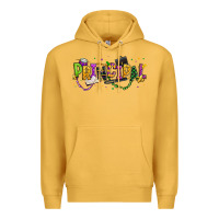 Mustard mardi gras principal Premium Hoodie - texasbilliewilder