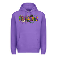 Purple mardi gras principal Premium Hoodie - texasbilliewilder