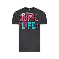 Vintage Black nurse life Vintage Tee - AdoDesignShop