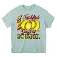 Arona i tackled 100days of school softball Heavy Core Tee - texasbilliewilder
