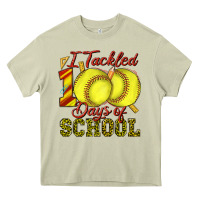 Mossy i tackled 100days of school softball Heavy Core Tee - texasbilliewilder