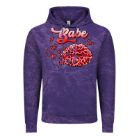 Cloud Purple babe with kiss Vintage Hoodie - RanaPortraitStore