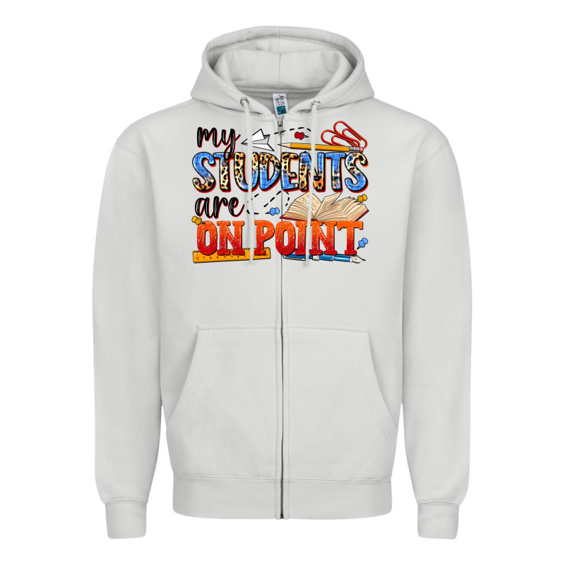 My Students Are On Point Zipper Hoodie by NancyCooperArtShop | Teevron