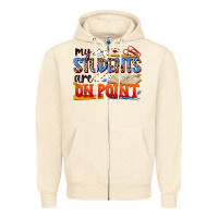 Sandshell my students are on point Zipper Hoodie - NancyCooperArtShop
