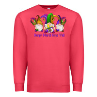 Cardinal happy mardi gras y'all gnomes Premium Sweatshirt - RanaPortraitStore