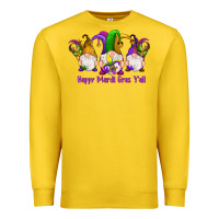 Lemon happy mardi gras y'all gnomes Premium Sweatshirt - RanaPortraitStore