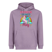 Lavender unicorns are born in may Heavyweight Hoodie - Jasminsmagicworld