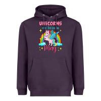 Plum unicorns are born in may Heavyweight Hoodie - Jasminsmagicworld