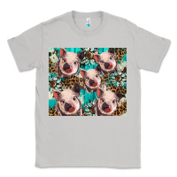 Moon Dust western cowhide sunflower baby pig Classic Tee - BarkalooDesign