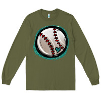 Army Green glitter baseball Long Sleeve Tee - Jasminsmagicworld