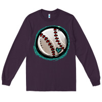 Plum glitter baseball Long Sleeve Tee - Jasminsmagicworld