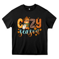 Black cozy season Heavy Core Tee - Zillion Design Studio