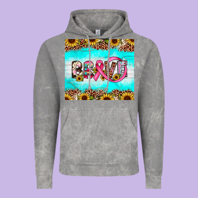 Brave Vintage Hoodie Designed By Jahusdesignshop
