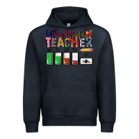 Navy battery life of teacher Urban Hoodie - CowGirlArtShop
