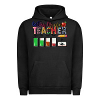 Pigment Black battery life of teacher Urban Hoodie - CowGirlArtShop