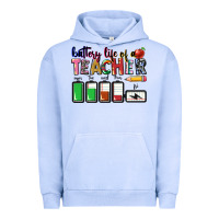 Pigment Grape Ice battery life of teacher Urban Hoodie - CowGirlArtShop