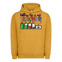 Pigment Peanut Butter battery life of teacher Urban Hoodie - CowGirlArtShop
