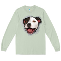 Matcha pittbull gray glitter Long Sleeve Tee - Jasminsmagicworld