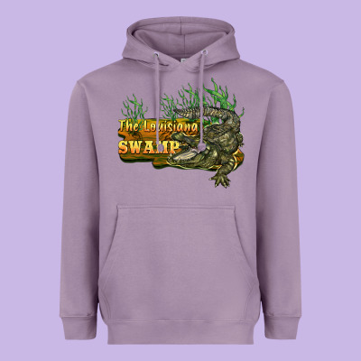The Louisiana Swamp Heavyweight Hoodie Designed By Barkaloodesign