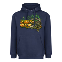 Navy the louisiana swamp Heavyweight Hoodie - BarkalooDesign