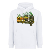 White the louisiana swamp Heavyweight Hoodie - BarkalooDesign