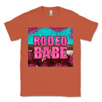 Copper rodeo babe cowhide leopard turquoise Classic Tee - BarkalooDesign