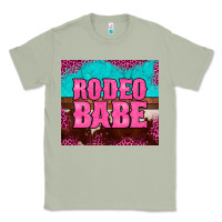 Matcha rodeo babe cowhide leopard turquoise Classic Tee - BarkalooDesign