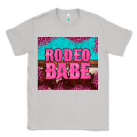 Moon Dust rodeo babe cowhide leopard turquoise Classic Tee - BarkalooDesign