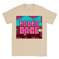 Mushroom rodeo babe cowhide leopard turquoise Classic Tee - BarkalooDesign