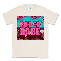 Natural rodeo babe cowhide leopard turquoise Classic Tee - BarkalooDesign