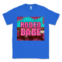 True Royal rodeo babe cowhide leopard turquoise Classic Tee - BarkalooDesign