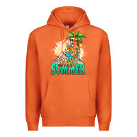 Carrot Hello summer skeleton Premium Hoodie - NancyCooperArtShop