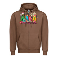Chestnut para professional Zipper Hoodie - NancyCooperArtShop