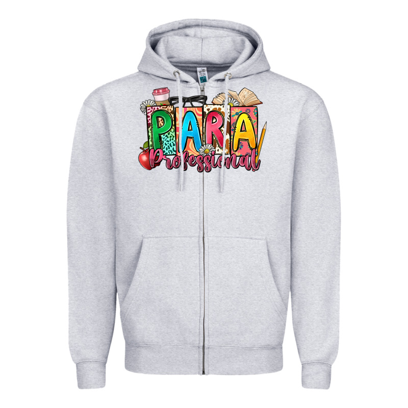 Para Professional Zipper Hoodie by NancyCooperArtShop | Teevron