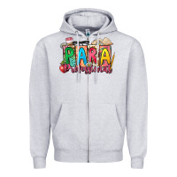 Heather Grey para professional Zipper Hoodie - NancyCooperArtShop