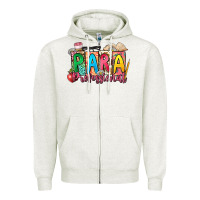 Oatmeal Heather para professional Zipper Hoodie - NancyCooperArtShop