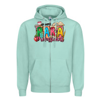 Seafoam para professional Zipper Hoodie - NancyCooperArtShop