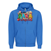 True Royal para professional Zipper Hoodie - NancyCooperArtShop