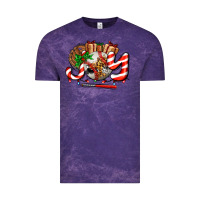 Cloud Purple joy with baseball and christmas gift and candies Vintage Tee - AdoDesignShop