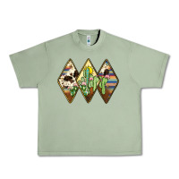 Oil Green cactus serape cowhide Urban Heavy Tee - JahusDesignShop