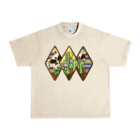 Sandshell cactus serape cowhide Urban Heavy Tee - JahusDesignShop