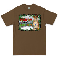Cacao merry and bright shiba inu Premium Tee - RanaPortraitStore