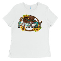 White punchy Ladies Tee - Zillion Design Studio