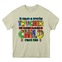 Mossy it takes a special teacher to hear what a child cant say tbw Heavy Core Tee - texasbilliewilder