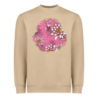 Mushroom lotus patches Heavyweight Sweatshirt - AdoDesignShop