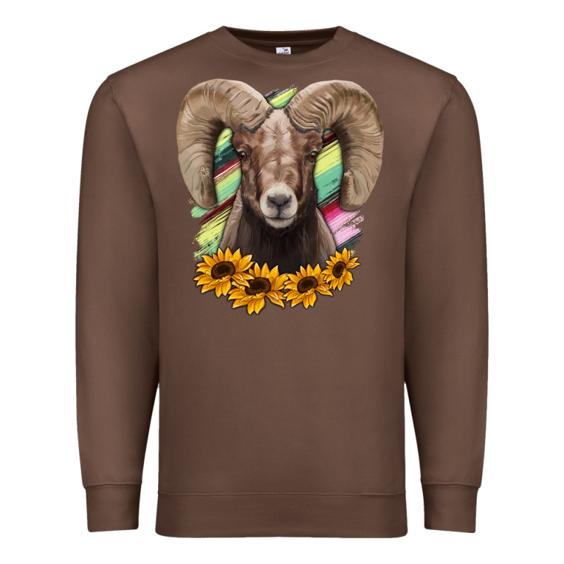 Texas Bighorn Sheep Premium Sweatshirt by Bettercallsaul | Teevron