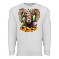 Dove Grey Texas Bighorn Sheep Premium Sweatshirt - Bettercallsaul