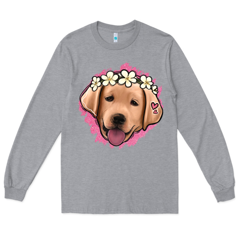 Jack Russel Floral Kopyası Long Sleeve Tee by Jasminsmagicworld | Teevron