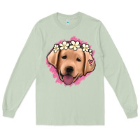 Matcha jack russel floral kopyası Long Sleeve Tee - Jasminsmagicworld