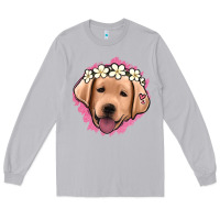 Moon Dust jack russel floral kopyası Long Sleeve Tee - Jasminsmagicworld